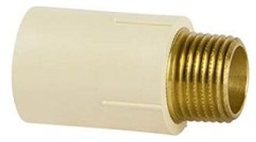 Conector Transição Macho com Inserto Metálico 22mm x 3/4" Super Cpvc