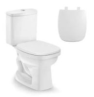 Vaso Sanitário  com Caixa Acoplada + Componentes Instalação Like Branco