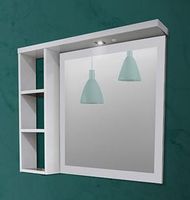 Espelheira Glass Led 65cm Branco