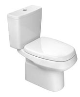 Vaso Sanitário  com Caixa Acoplada com Kit Instalação Monte Carlo Branco