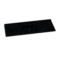 Pia Sintética Standard Granitada 150x50cm Preto
