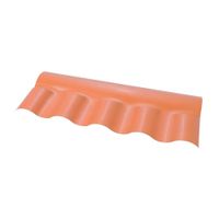 Cumeeira PVC Central Articulada Colonial Terracota