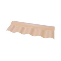 Cumeeira PVC Central Articulada Colonial Marfim