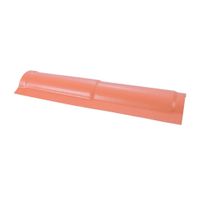Cumeeira PVC Lateral Lisa Terracota