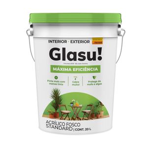 Tinta Acrílica Fosco Máxima Eficiência 20 L Branco Neve