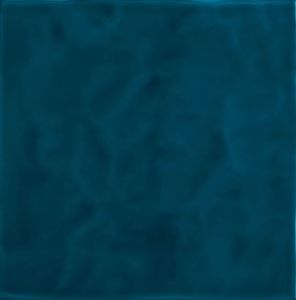 Revestimento a 20x20 Azul Petróleo Onda Brilhante Caixa 1,48m²