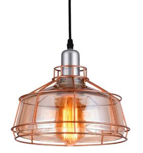 Pendente Aro 260 1Xe27 Ambar