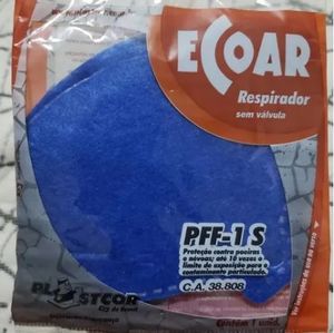 Máscara Ecoar PFF1  sem Válvula