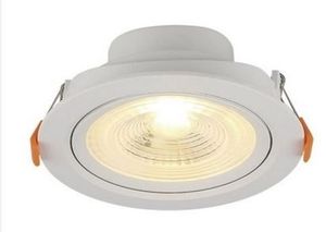 Spot Embutir Redondo MR11 ABS+PC 3W Bivolt Led 6500K