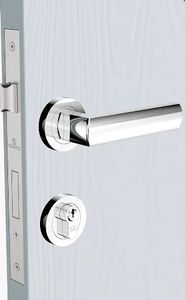 Fechadura Piena Banheiro Cromado Ros61 40X72