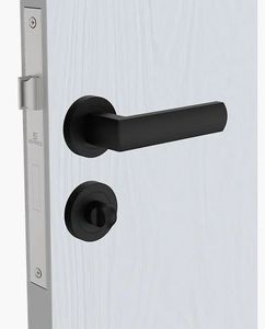 Fechadura Piena Externo Preto Ros61 40X72 Cromado