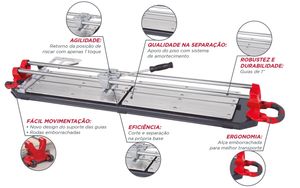 Cortador de Pisos Cerâmicos Azule New Master125