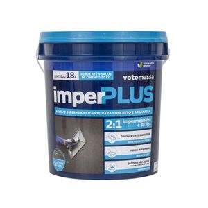 Impermeabilizante Imperplus 18 L para Concretos e Argamassas