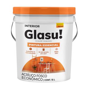 Tinta Acrílica Fosco Pintura Essencial 15 Litros Branco