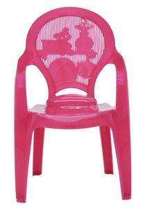 Cadeira Infantil Catty Estampada Rosa