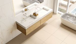 Porcelanato A 80x80 Calacata Oro Retificado Polido Caixa com 2,57m²