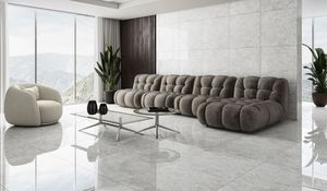 Porcelanato A 80x80 Vertigo Ice Retificado Polido Caixa com 2,57 m²