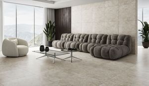 Porcelanato A 81x81 Vertigo Camel Acetinado Retificado Caixa com 2,64m²