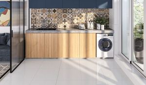 Porcelanato A 60x60 Bianco Retificado Polido  Caixa 1,80