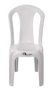 Cadeira Plástica Bistrô Pratagi Branca