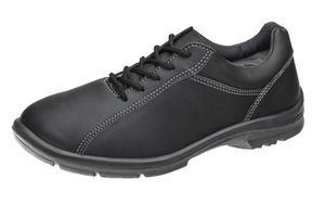 Calçado com Cadarço True Line Microfibra Feminino Preto Nº 37