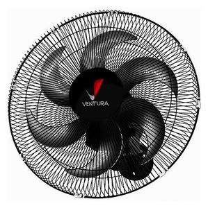 Ventilador de Parede Oscilante Ventura 50cm Aço Bivolt Preto