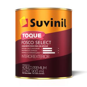 Tinta Acrílica Toque Fosco Select 0,9 Litros Branco Neve