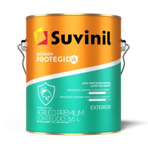 Tinta Acrílica Fachada Protegida 3,6 Litros Branco Neve