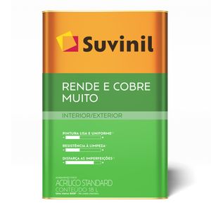 Tinta Acrílica Fosco Rende e Cobre Muito 18 Litros Algodão Egípcio