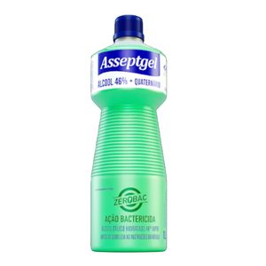 Álcool 46% Desinfetante 1L Zerobac Lemon