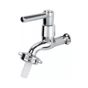 Torneira Jardim de Parede Fit 1130 C66 Fit 12cm 1/4 de Volta DN15 Cromada