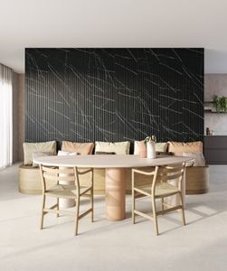 Revestimento A 45x90 Acetinado Ripa Marmo Nero Retificado Caixa com 2,00m²