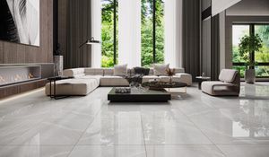 Piso A 75x75 Semi Gres Pulpis Cinza Polido Retificado Caixa com 2,81m²