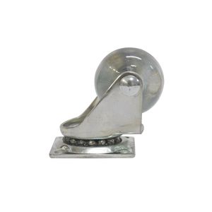 Rodízio de Silicone 50 mm com Trava