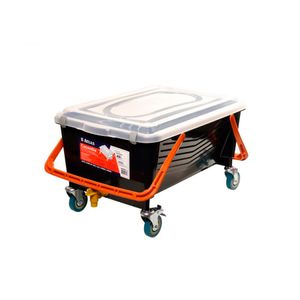 Caçamba para Pintura Pro 43 Litros com Alça, Tampa e Torneira Barril 3/4 BSP