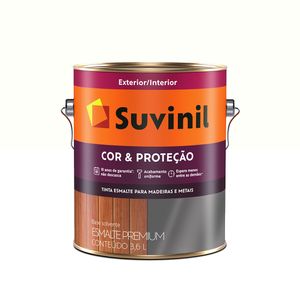 Tinta Esmalte Acetinado Cor e Proteção 3,6 Litros Branco Neve