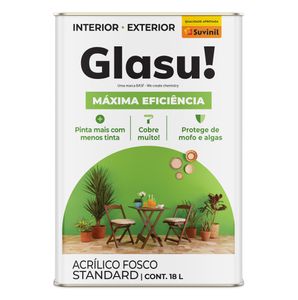Tinta Acrílica Fosco Máxima Eficiência 18 Litros Palha