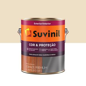 Tinta Esmalte Brilhante Cor e Proteção 3,6 Litros Areia