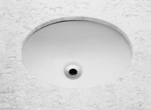 Cuba Embutir Oval Pequena 390X300mm Branco