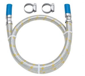 Mangueira Flexivel Inox  para Gás para Espigão com 2 Abr 3,00m