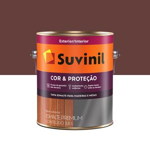 Tinta Esmalte Brilhante Cor e Proteção 3,6 Litros Vinho Chassi