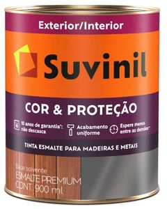 Tinta Esmalte Brilhante Cor e Proteção 0,9 Litros Camurça