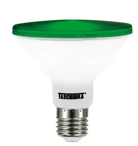 Lâmpada Led Par 38 15W IP65 Verde E-27