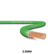 Cabo Flexivel 2.5mm Verde (Mt)