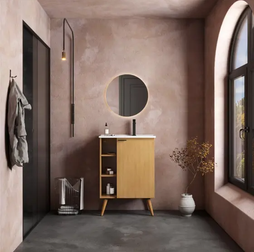 Toucador Cozimax Madeira Hortênsia Jequitiba C/Pés 60